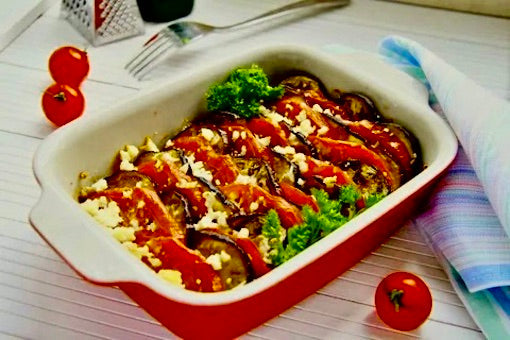 Eggplant and Tomato Bake