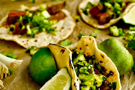 Mediterranean tuna salad wrap