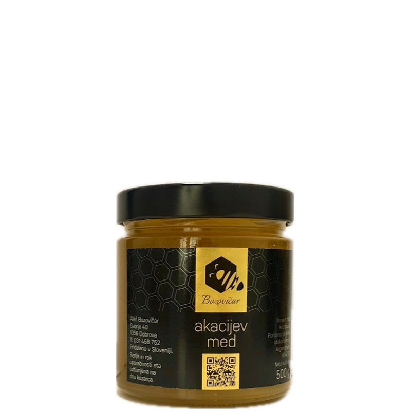 slovenian organic acacia honey - akacijev med
