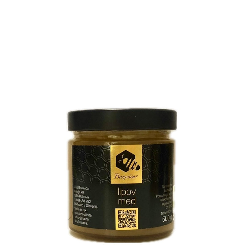slovenian organic linden honey - lipov med